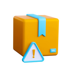 3d delivery service icon transparent background