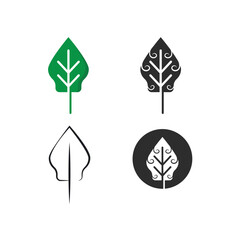 gunungan wayang icon vector concept design