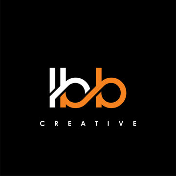 LBB Letter Initial Logo Design Template Vector Illustration