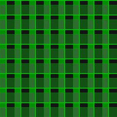 Green plaid pattern background. Tartan plaid pattern with texture and warm color. Design for background, wallpaper, illustration, fabric, clothing, batik, carpet, embroidery.