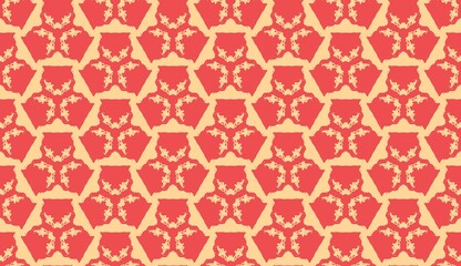 Background pattern with geometric ornament . Summer print design for textile, fabric, fashion, wallpaper, background.