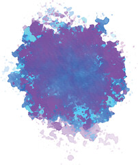 watercolor stains colorful