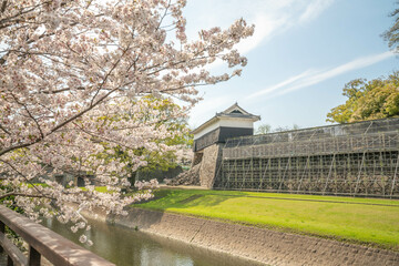 地震後の熊本中