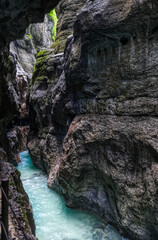 Wandern in der Partnachklamm in Garmisch-Partenkirchen