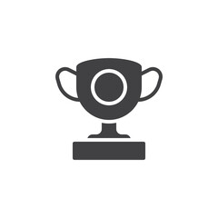 Award cup vector icon