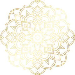 Fotobehang Mandala Mandala floral pattern, Vintage decorative elements, mandala Oriental pattern  © Anlomaja