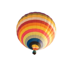 Zelfklevend Fotobehang Hot air balloon isolated © littlestocker