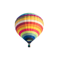 Deurstickers Ballon Hete luchtballon geïsoleerd
