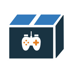 3d, box, package, product icon. Simple editable vector graphics.