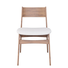 3d Furniture Modern Chair isolated on a white background, Decoration Design for Dining