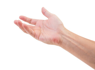 Hand isolated