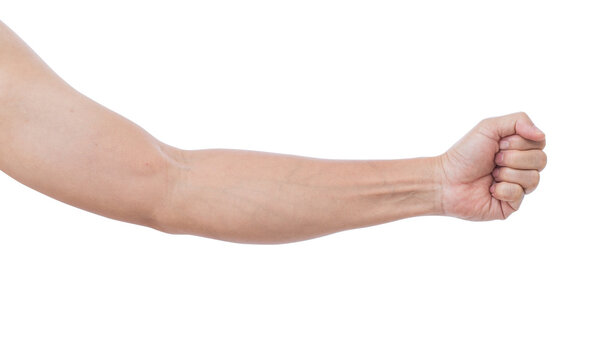 Hand isolated