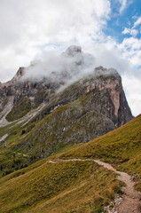 Hiking Alta Via 2, Dolomites, Italy