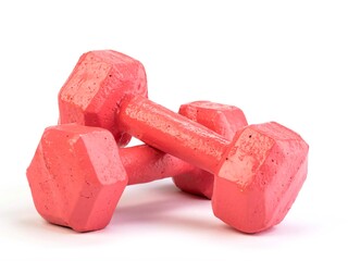 Weights, dumbbells and bodybuilding. Sport