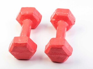 Weights, dumbbells and bodybuilding. Sport