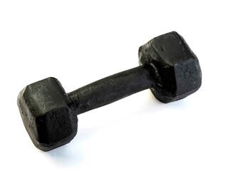 Weights, dumbbells and bodybuilding. Sport