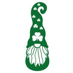 Green St Patricks Day Gnomes