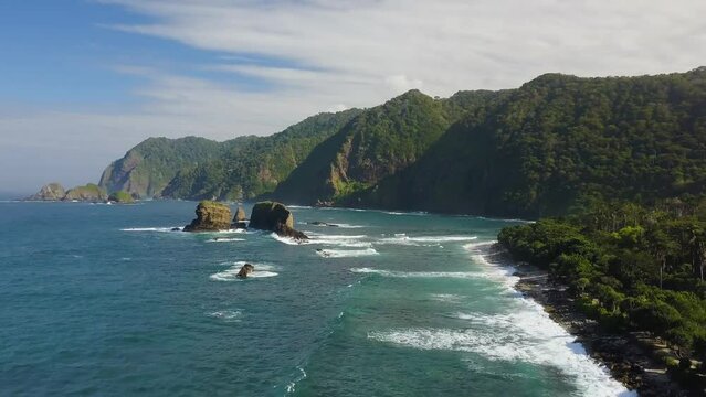 Papuma Beach East Java Jember Bondowoso