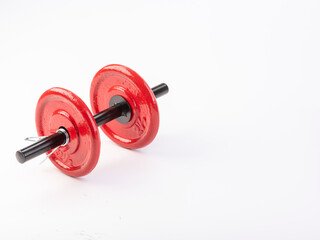 Weights, dumbbells and bodybuilding