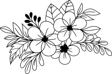 forest fern eucalyptus art foliage natural
leaves herbs inline style. Decorative beauty, elegant illustration 