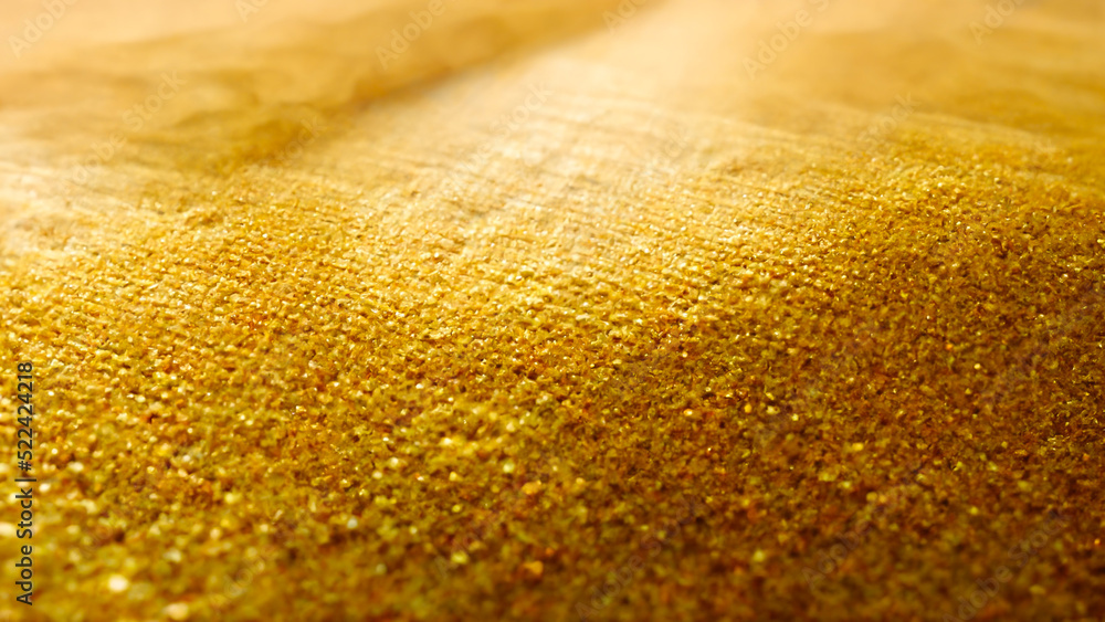 Aufkleber 3d render gold abstract background with soft glowing backdrop texture for christmas and valentine.