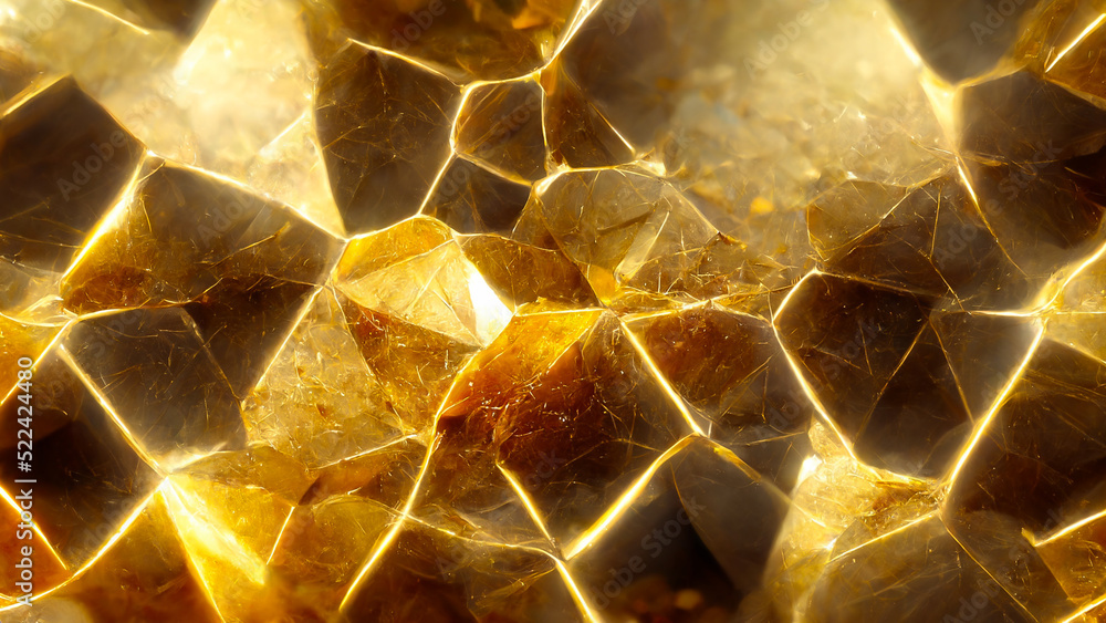Poster 3d render gold abstract background with soft glowing backdrop texture for christmas and valentine.