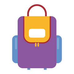 School Bag  icon symbol