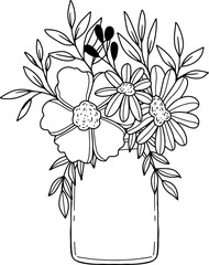 forest fern eucalyptus art foliage natural
leaves herbs inline style. Decorative beauty, elegant illustration 