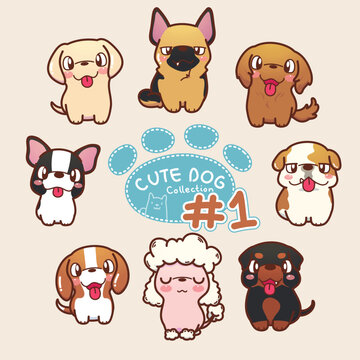 Cute Dog Collection 1