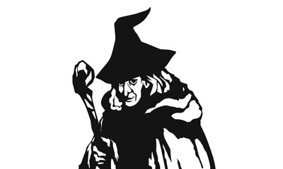 魔女のイラスト