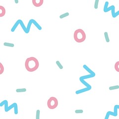 Naklejka premium Abstract shape pattern background