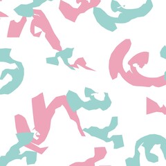 Fototapeta premium Abstract shape pattern background