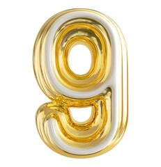 3d golden number 9