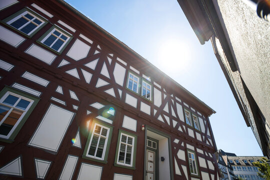 amoeneburg historic village in hesse germany