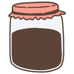 Glass Jar Kitchenware Clipart