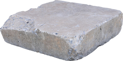 cement block isolated