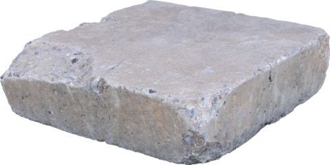 cement block isolated