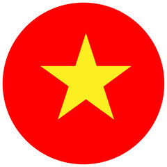 Vietnam flag icon sign