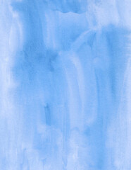 Blue Watercolor Background Texture