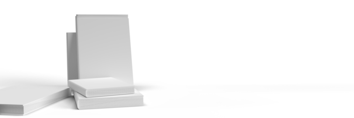 Book present. Already for use, Can change cover design and color. 3D render