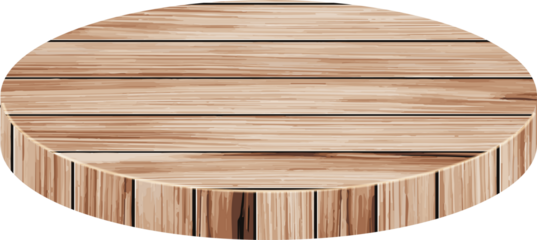 Wood podium presentation mock up, show cosmetic product display stage pedestal background design