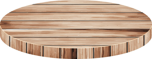 Wood podium presentation mock up, show cosmetic product display stage pedestal background design