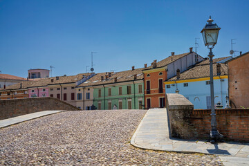Fototapeta na wymiar Colorno, Parma province: Palazzo Ducale