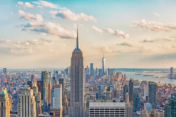 Foto auf Acrylglas Empire State Building The skyline of New York City, United States