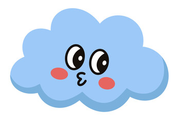 cloud Cartoon character icon