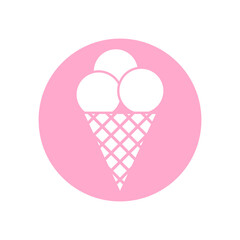 Ice cream cone icon