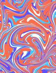 Rainbow Marble Background Texture
