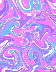 Rainbow Marble Background Texture
