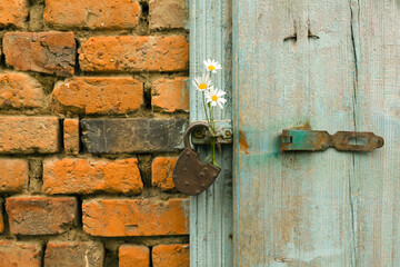 old door lock