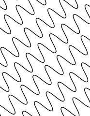 Black and White Doodle Background